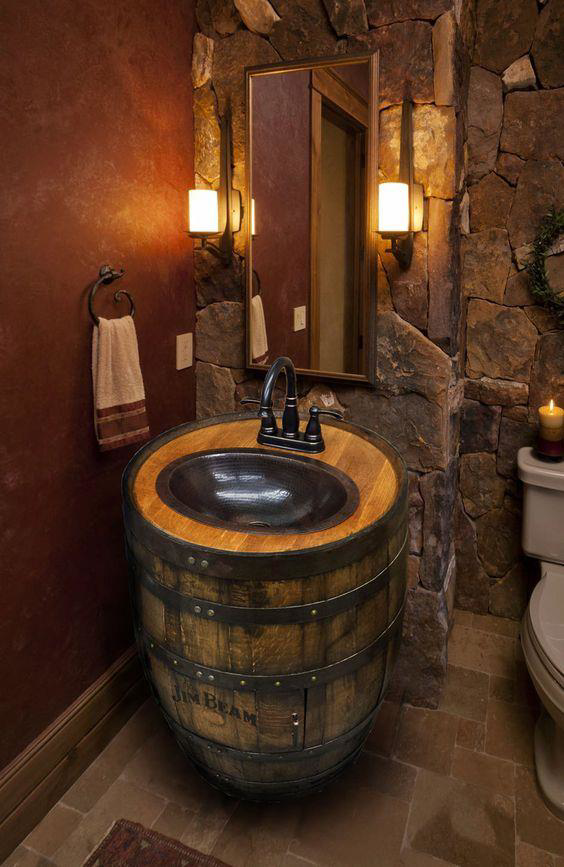 Barrel Concept Washroom